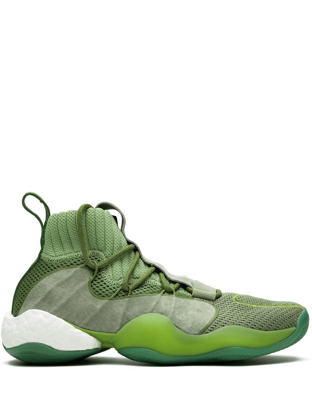 x Pharrell Williams Crazy BYW High "Green" sneakers by ADIDAS