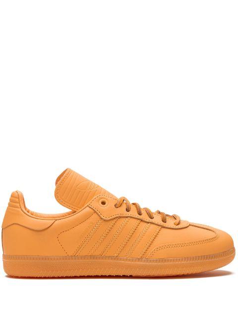 x Pharrell Williams Samba Humanrace "Orange" sneakers by ADIDAS