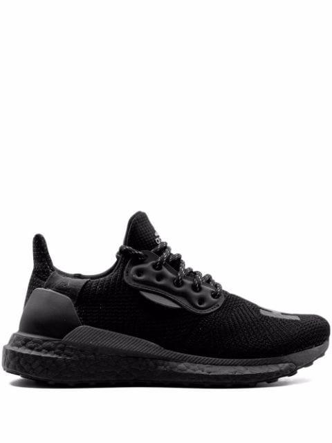 x Pharrell Williams Solar Hu "Core Black" sneakers by ADIDAS