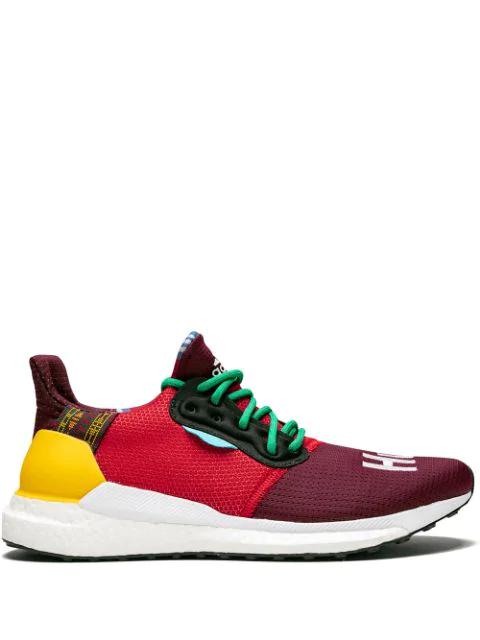 x Pharrell Williams Solar Hu Glide "Friends and Family" sneakers by ADIDAS