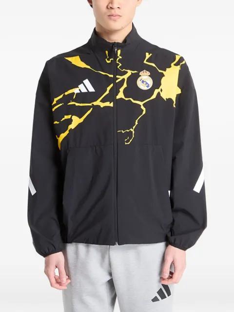 x Real Madrid x Marvel Avengers Z.N.E. Anthem jacket by ADIDAS