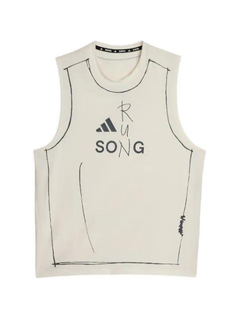 x SFTM adi365 running tank top by ADIDAS