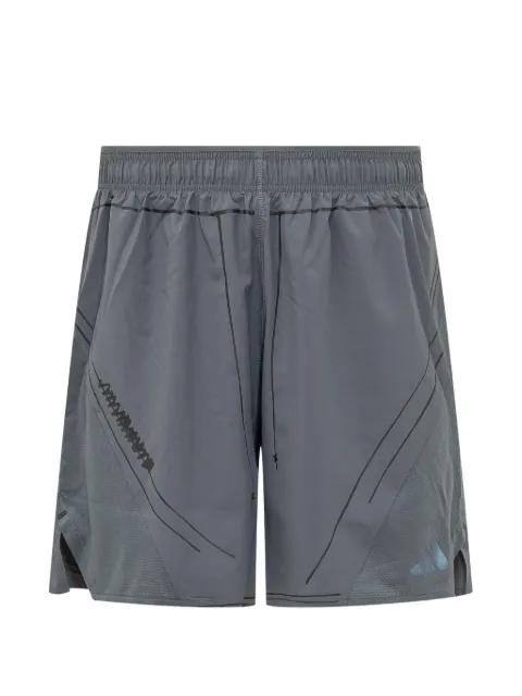 x Song For The Mute logo-print shorts by ADIDAS