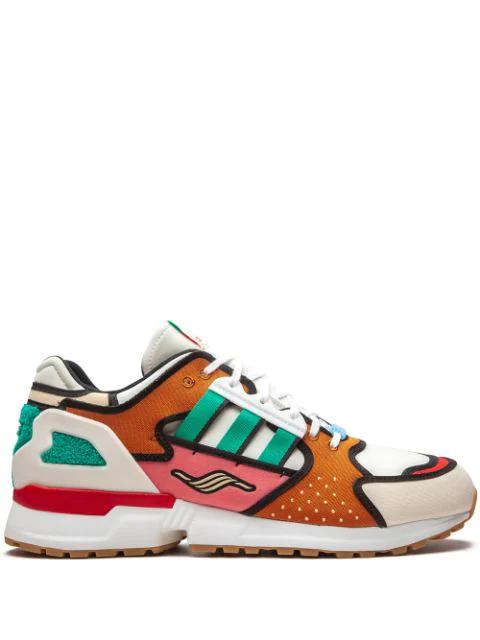 x The Simpsons ZX 1000 "Krusty Burger" sneakers by ADIDAS