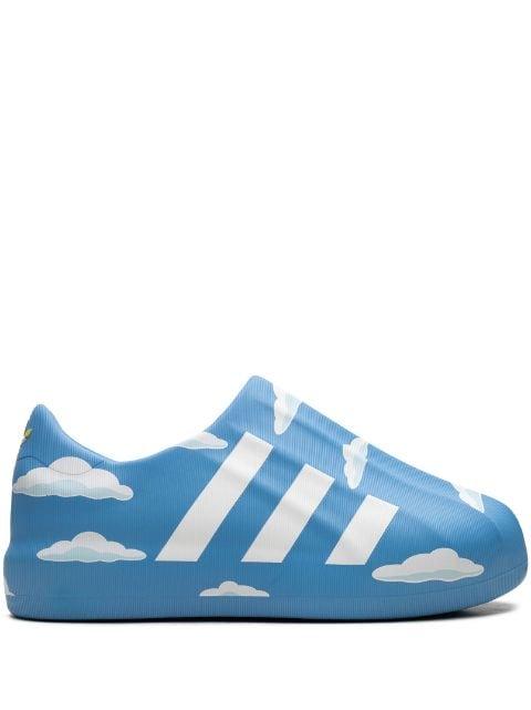 x The Simpsons adiFOM Superstar Low "Clouds" sneakers by ADIDAS