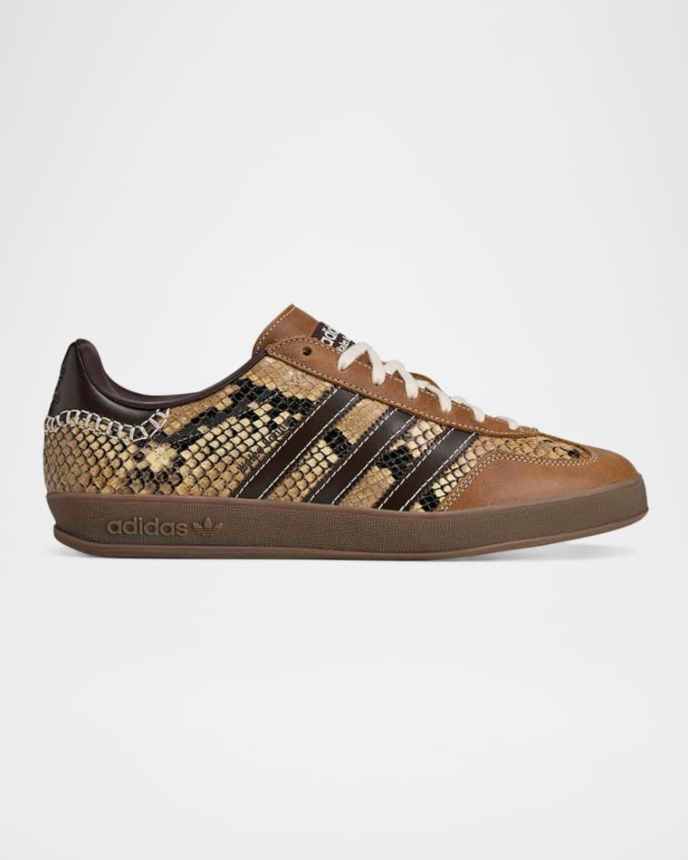 x Wales Bonner Men's Gazelle Snake-Effect Leather Sneakers by ADIDAS