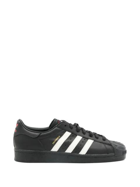 x Willy Chavarria Superstar rose-motif sneakers by ADIDAS