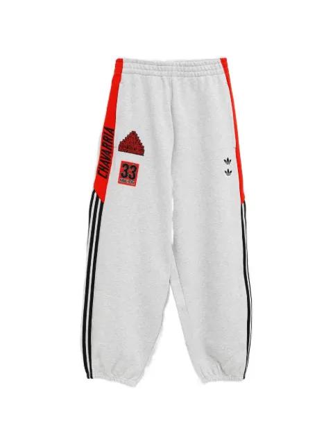 x Willy Chavarria logo-patch side-stripe track pants by ADIDAS