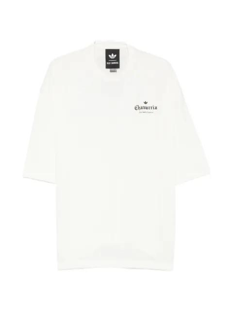 x Willy Chavarria logo-print T-shirt by ADIDAS