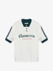 x Willy Chavarria logo-print V-neck T-shirt by ADIDAS