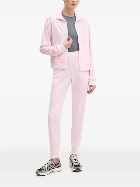 zip-fastening logo-embroidered tracksuit by ADIDAS