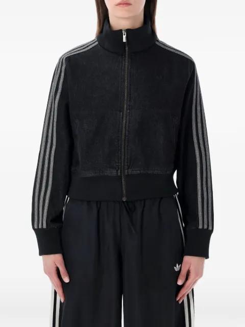 zip-fastening sweatshirt by ADIDAS