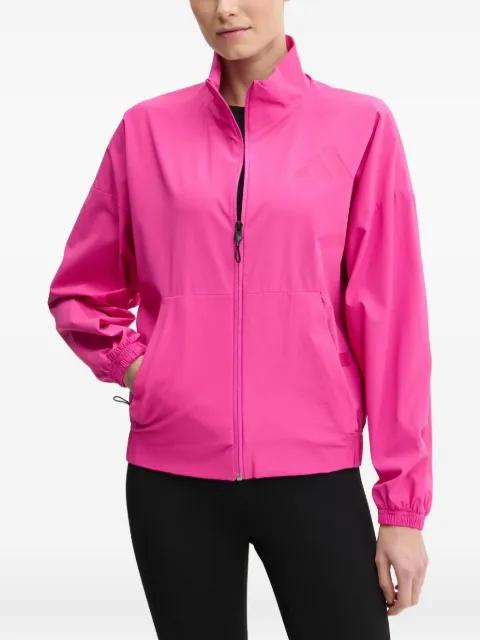 zip-front high-neck jacket by ADIDAS