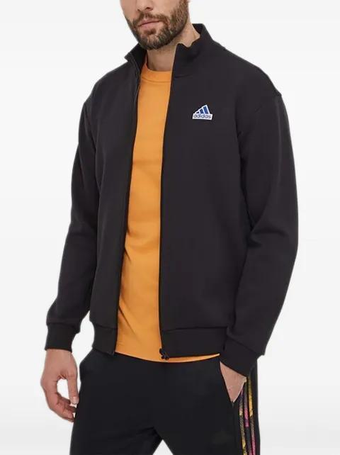 zip logo sweatshirt by ADIDAS