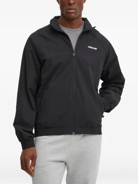 zip-up logo jacket by ADIDAS