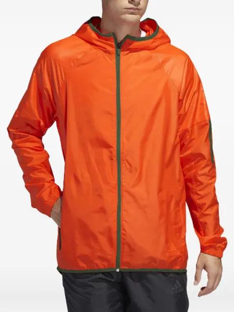 zip-up windbreaker jacket by ADIDAS
