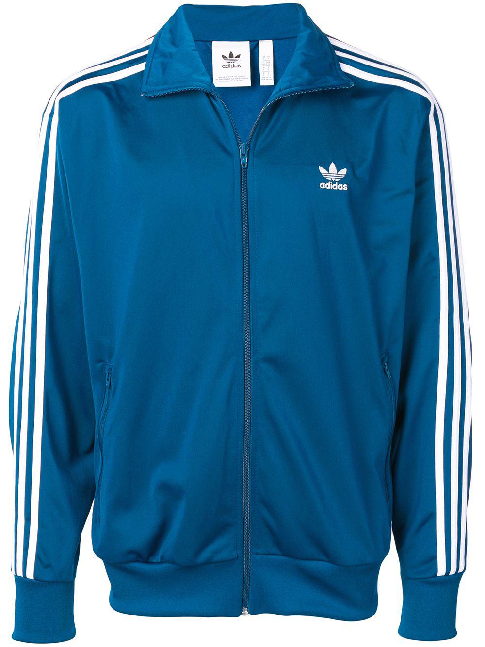 zipped sweat jacket by ADIDAS