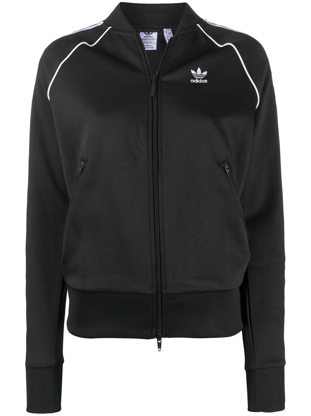 zipped track sweatshirt by ADIDAS