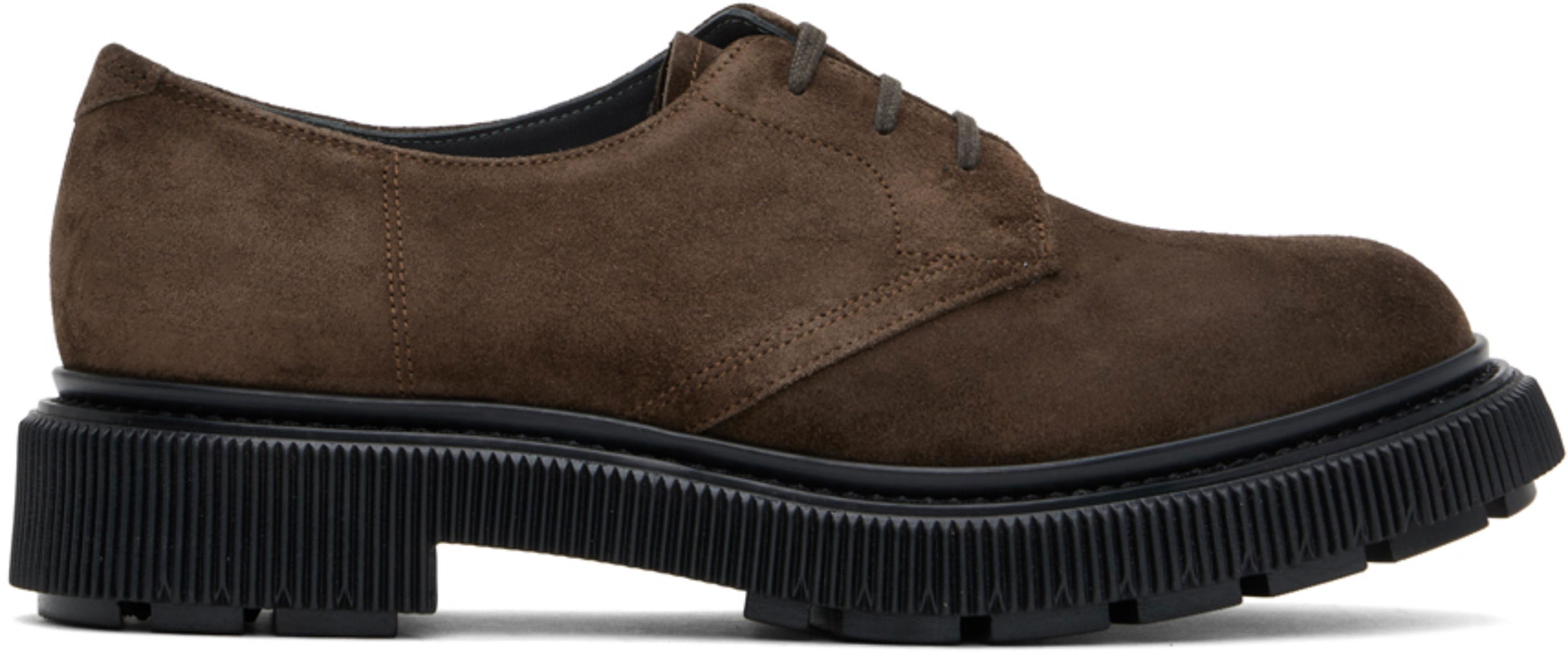 Brown Type 132 Derbys by ADIEU PARIS