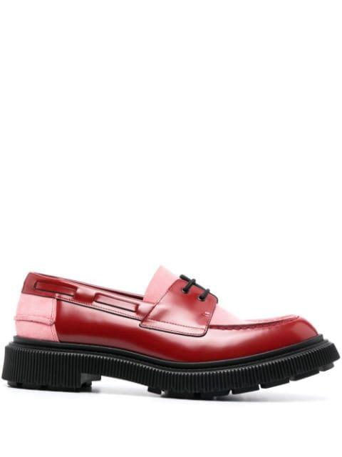 chunky panelled Oxford shoes by ADIEU PARIS