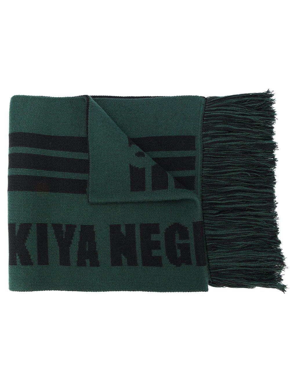 striped pattern scarf by ADISH