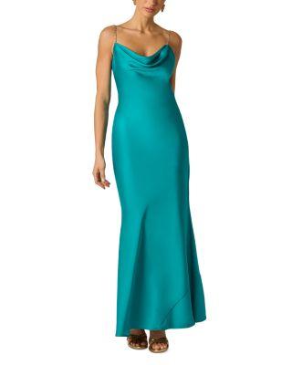 Stretch Satin Dress by ADRIANNA BY ADRIANNA PAPELL