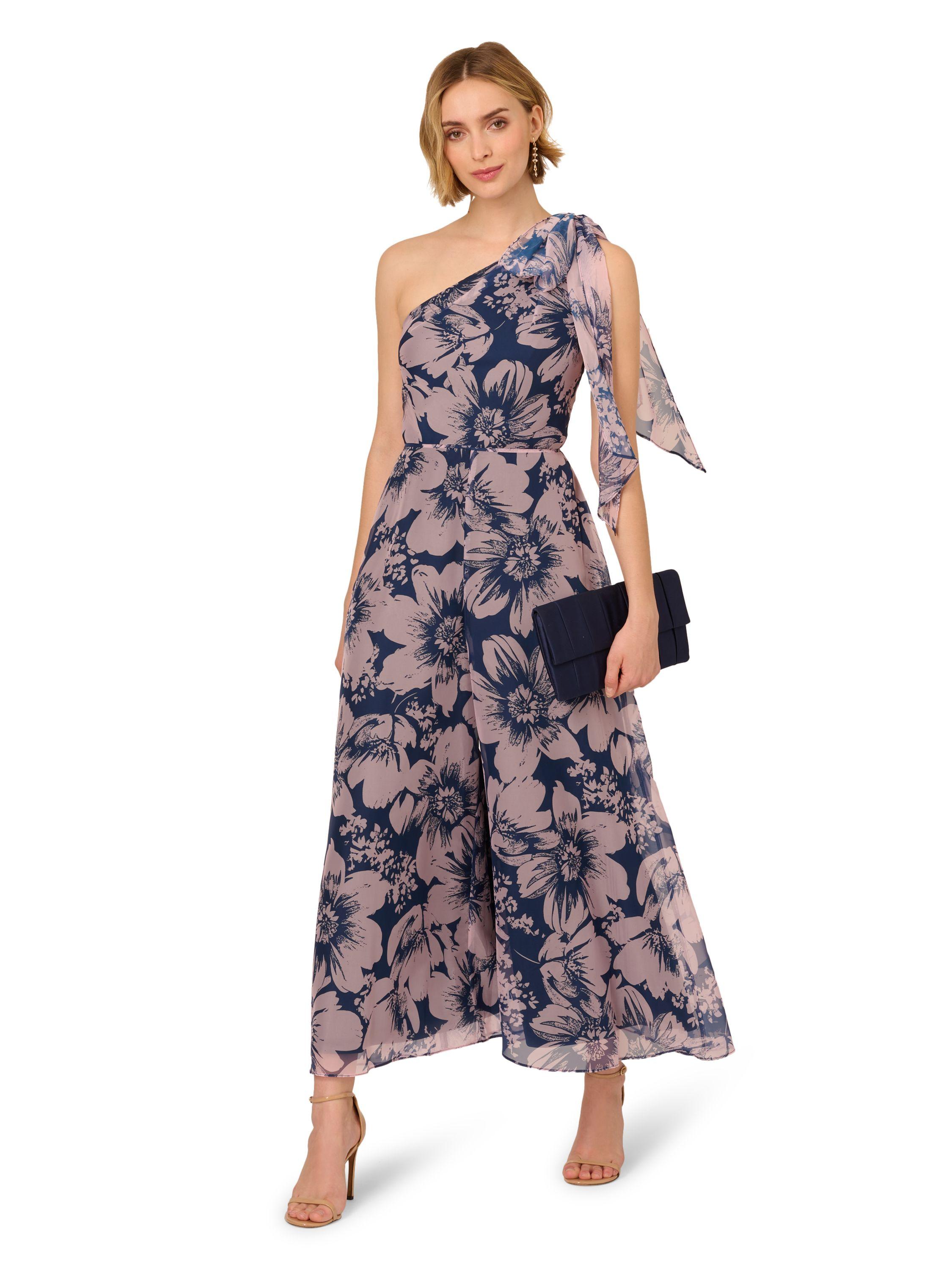 Floral Organza Jumpsuit by ADRIANNA PAPELL