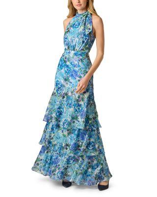 Glazed Chiffon Gown by ADRIANNA PAPELL