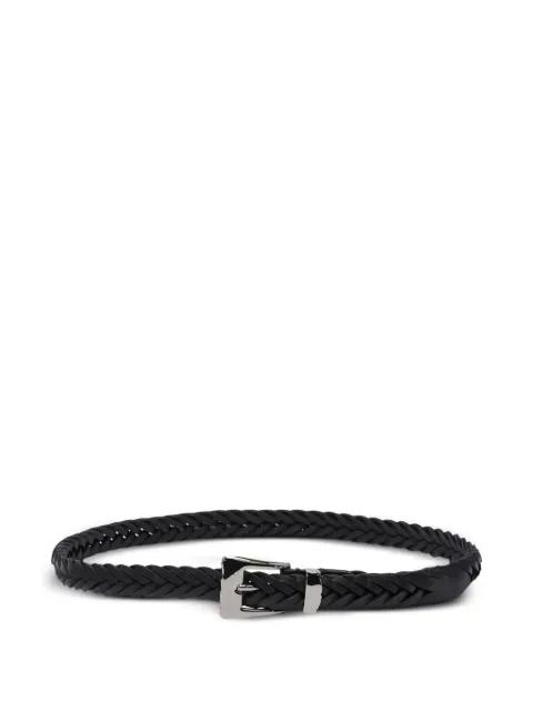 braided-leather belt by ADRIANO MENEGHETTI