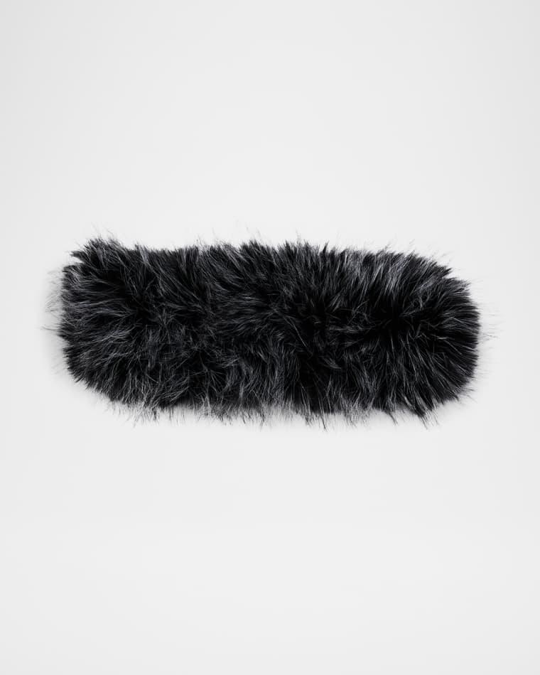 The Alps Faux Fur Headband by ADRIENNE LANDAU