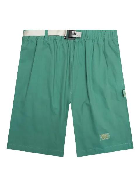 buckle-fastening patch-pocket shorts by ADVISORY BOARD CRYSTALS