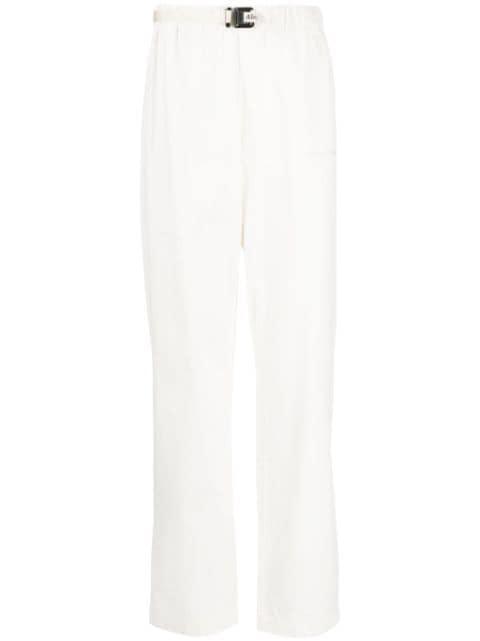 logo-embroidered cotton work trousers by ADVISORY BOARD CRYSTALS