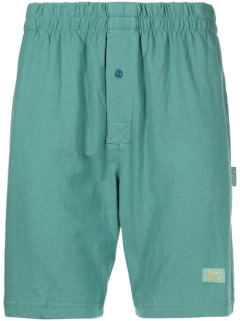 logo-patch lounge shorts by ADVISORY BOARD CRYSTALS