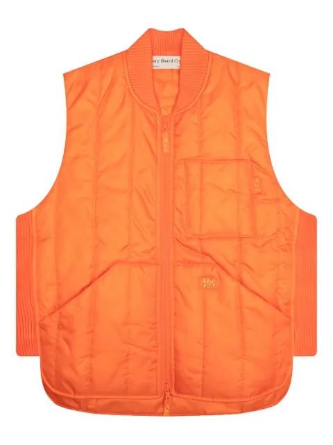 quilted puffer vest by ADVISORY BOARD CRYSTALS