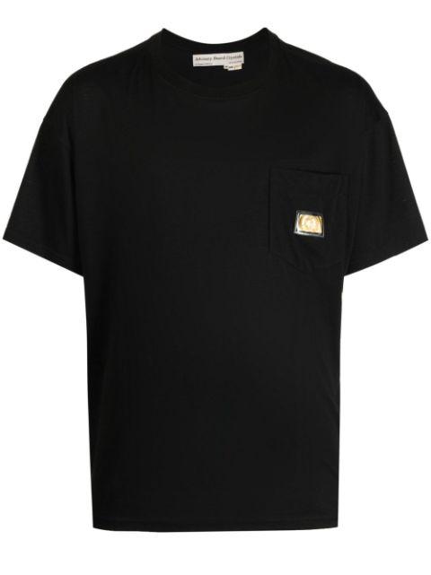 short-sleeve chest-pocket T-shirt by ADVISORY BOARD CRYSTALS