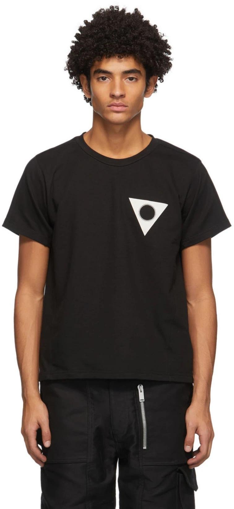 SSENSE Exclusive Black French Terry Korps T-Shirt by ADYAR