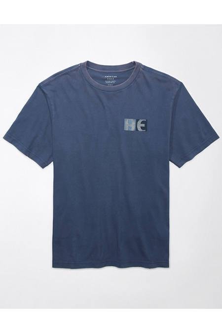 AE Logo Graphic T-Shirt Men's Navy XXL by AE