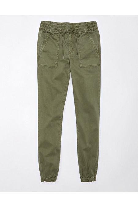 AE Next Level High-Waisted Jegging Jogger Women's Olive 16 Long by AE