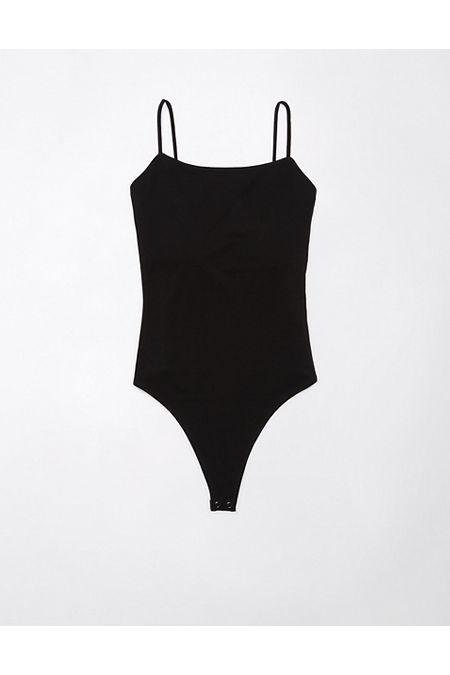 AE Sleeveless Cami Bodysuit Women's Black XXS by AE