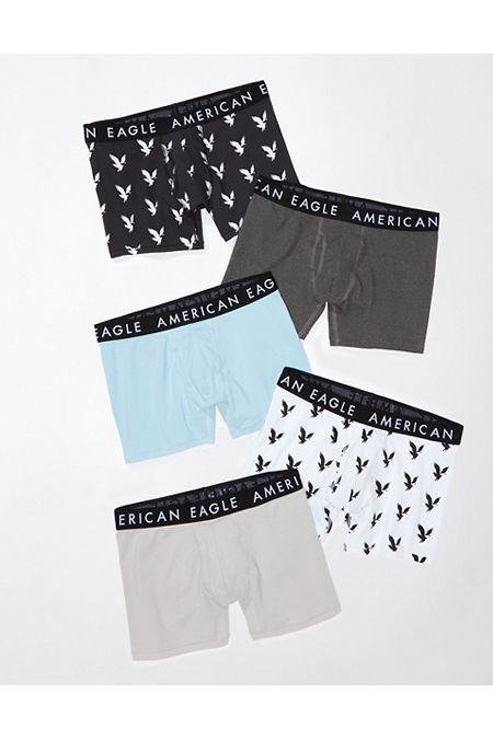 AEO 4.5 Classic Boxer Brief 5-Pack Men's Multi XS by AE