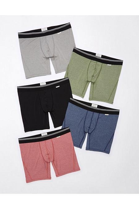 AEO 6 Ultra Soft Boxer Brief 5-Pack Men's Multi XL by AE
