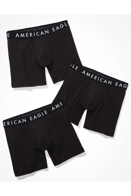 AEO Solid 6 Classic Boxer Brief 3-Pack Men's Multi XXXL by AE