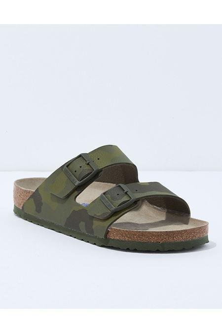 Birkenstock Mens Arizona Soft Footbed Sandal Men's Camo Green 41 (US 8) by AE