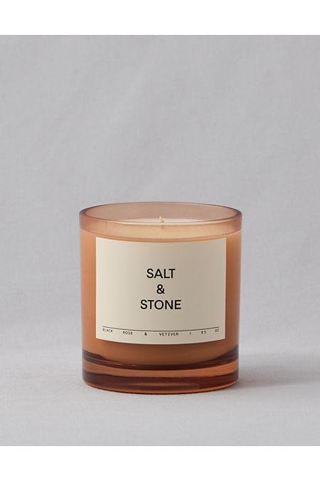 Salt  Stone Black Rose  Vetiver Candle Women's Multi One Size by AE