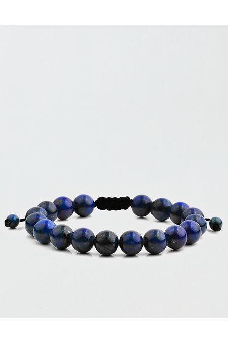 West Coast Jewelry Natural Stone Beaded Bracelet Men's Navy One Size by AE
