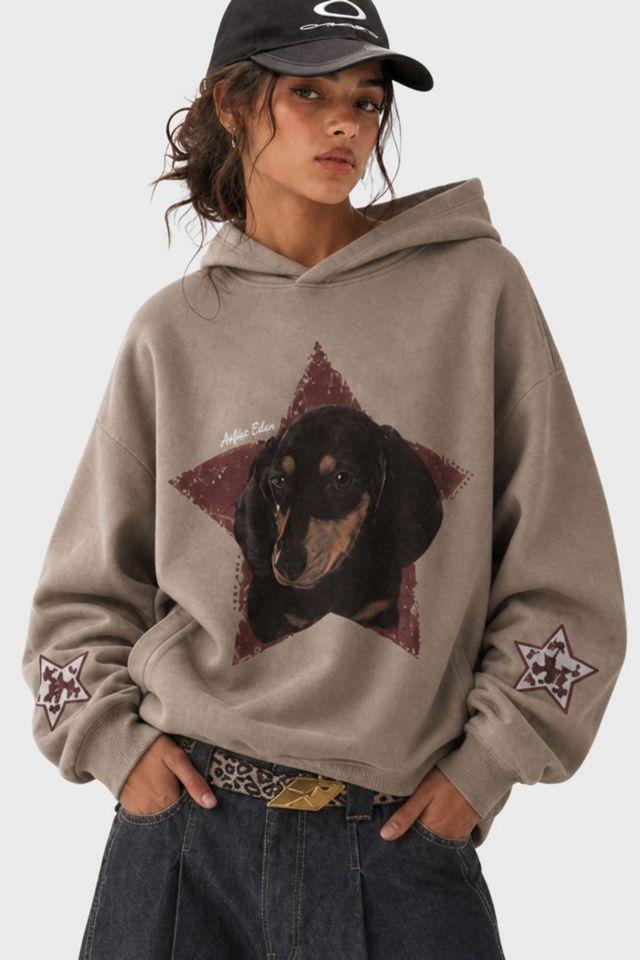 Aelfric Eden Dachshund Graphic Hoodie by AELFRIC EDEN