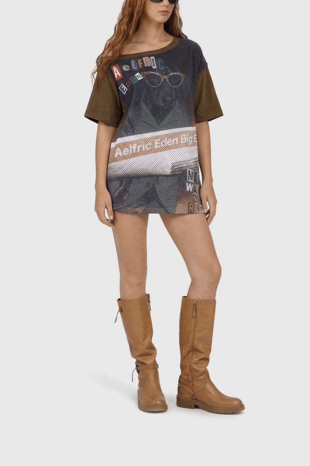 Aelfric Eden Dachshund Off-the-Shoulder Tee by AELFRIC EDEN