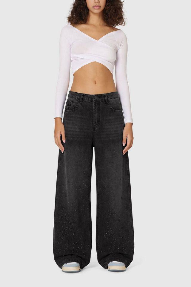 Aelfric Eden Rhinestone Baggy Jeans by AELFRIC EDEN