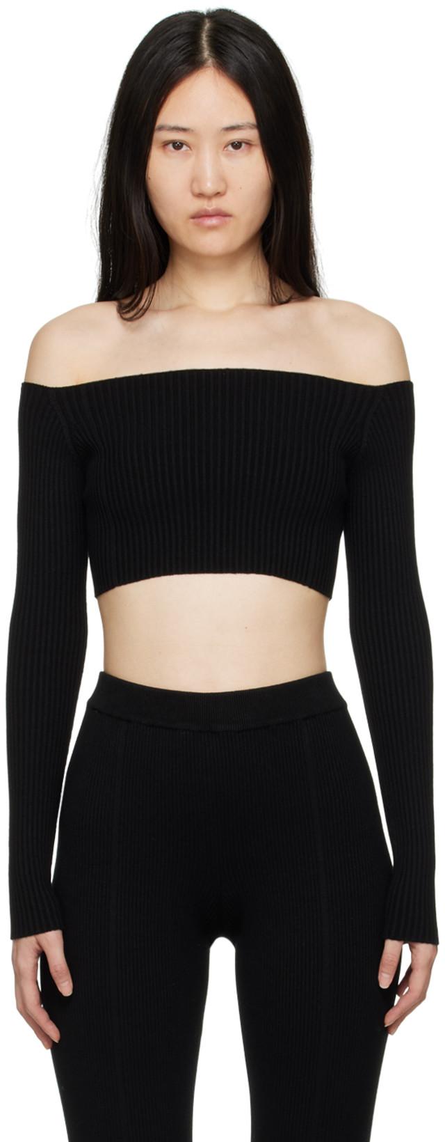 Black Zero105 Long Sleeve T-Shirt by AERON