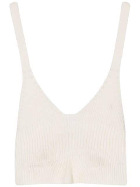 Joan cropped knitted bralette by AERON